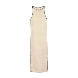 VERO MODA Rochie Awevelyn Sl 7/8 Crochet 10346056 13-0905 TCX birch