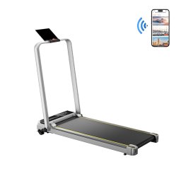 Banda de alergare Leziter Lunaris Max 100 kg, 0,8–6 km/h, înclinare 3 niveluri, Wi‑Fi