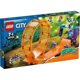 LEGO City Stuntz Cascadorie zdrobitoare in bucla 60338, 7+ ani