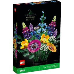 LEGO Icons Buchet de Flori de Camp 10313, set decorativ pentru adulti
