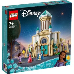 LEGO Disney Wish Castelul Regelui Magnifico 43224, set de constructie 7+