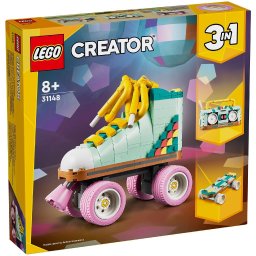 LEGO Creator 3 în 1 Patina cu rotile retro 31148 pentru copii 8+