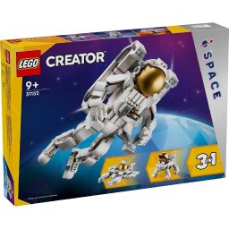 LEGO Creator 3in1 Astronaut 31152, set de construit spatial pentru 9+ ani