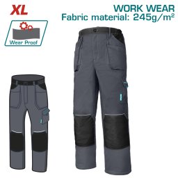 Pantaloni de lucru TOTAL XL cu întarituri Oxford si buzunare multiple