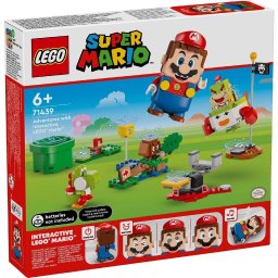 LEGO Super Mario Aventuri cu LEGO Mario interactiv 71439, 6+ ani