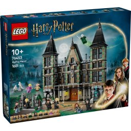 LEGO Harry Potter Conacul Malfoy 76453, set de constructie cu 1601 piese