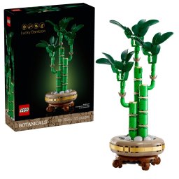 LEGO Botanicals Bambus Norocos 10344, set decorativ pentru adulti