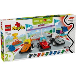 LEGO DUPLO Echipa F1: Masini si Piloti de Curse 10445 pentru 2+ ani