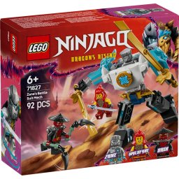 LEGO NINJAGO Robotul de lupta al lui Zane 71827, set cu 3 minifigurine