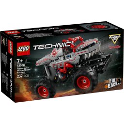 LEGO Technic Monster Jam ThunderROARus Pull-Back 42200, 7+ ani