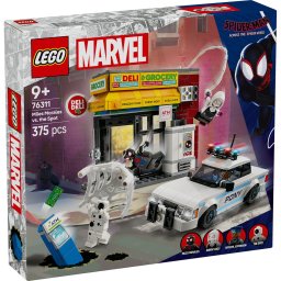 LEGO Marvel Spider-Verse Miles Morales vs. Spot 76311, 375 piese