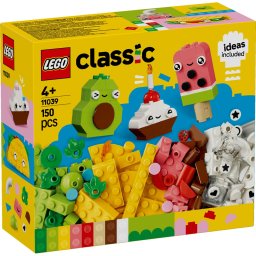 LEGO Classic Alimente Creative 11039, set de construit 150 piese, 4+ ani