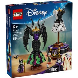 LEGO Disney Rochiile lui Maleficent si Cruella De Vil 43262, 524 piese