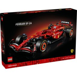 LEGO Technic Masina F1 Ferrari SF-24, set de constructie 1361 piese