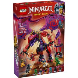 LEGO NINJAGO Dragonul Haosului Thunderfang 71832, set cu 6 minifigurine
