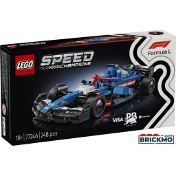 LEGO Speed Champions Masina de curse F1 Visa Cash App RB VCARB 01 77246