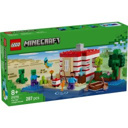 LEGO Minecraft Casa TNT din Jungla 21275, set de constructie 287 piese