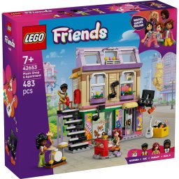 LEGO Friends Magazin de muzica si apartament 42653, set 483 piese