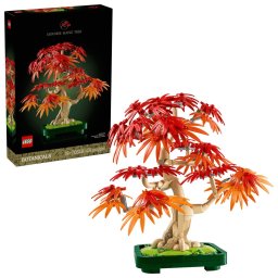 LEGO Botanicals Bonsai de artar japonez rosu 10348, 474 piese