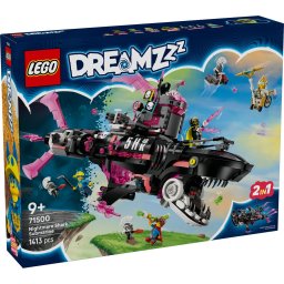 LEGO DREAMZzz Submarin-Rechin de Cosmar 71500, set 2 in 1, 9+ ani
