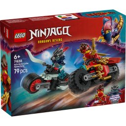LEGO NINJAGO Cursa de viteza cu motocicleta lui Kai 71838, 79 piese