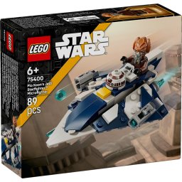 LEGO Star Wars Micronava de lupta Jedi Starfighter Plo Koon 75400