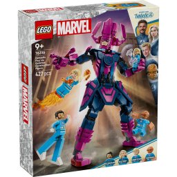 LEGO Marvel Cei 4 Fantastici vs Galactus 76316, set de constructie 9+