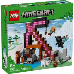 LEGO Minecraft Mina Tarnacop 21277, set de constructie 530 piese