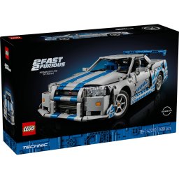 LEGO Technic Nissan Skyline GT-R R34 42210, 2 Fast 2 Furious