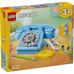 LEGO Creator 3 în 1 Telefon Retro 31174, set de constructie 383 piese