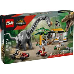 LEGO Jurassic World 76973 Misiune de urmarire Velociraptor si Titanosaurus