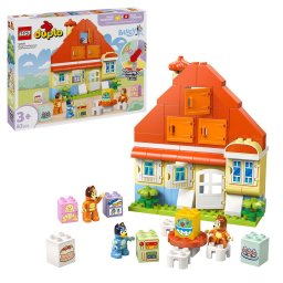 LEGO DUPLO Casa de familie a lui Blue cu joc de memorie 10459