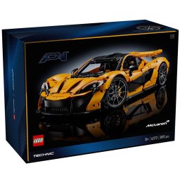 LEGO Technic McLaren P1 42172, model supercar la scara 1:8