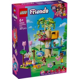 LEGO Friends Petrecerea pisicii si casuta în copac, 321 piese, 42666