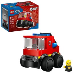 LEGO City Camioneta de pompieri 60482, set de constructie 67 piese