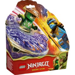 LEGO NINJAGO Nya vs Spinnerul Monstru cu Mutatii 71849, 49 piese