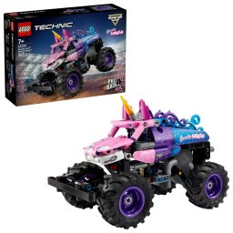 LEGO Technic Monster Jam Sparkle Smash cu motor cu arc, 243 piese