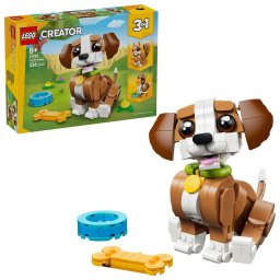LEGO Creator 3 în 1 Animale adorabile Catelus jucaus 31382