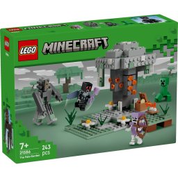 LEGO Minecraft Gradina Palida 21586, set de constructie 243 piese
