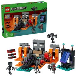 LEGO Minecraft Lupta cu Wither 21590, set de constructie 494 piese