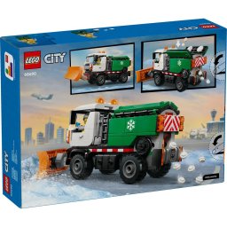 LEGO City Vehicul cu Plug de Zapada 60490, camion de deszapezire, 263 piese