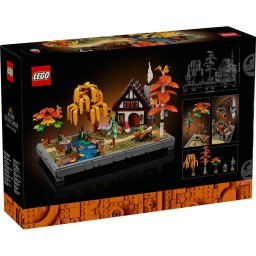 LEGO Icons Gradina de cabana de toamna, set decorativ 1102 piese