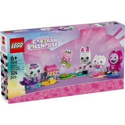 LEGO Gabby's Dollhouse Prietenele Pisicute Construibile 11215, 324 piese