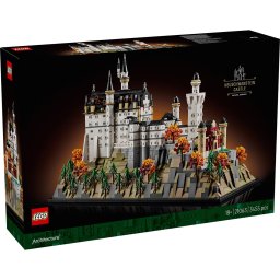 LEGO Architecture Castelul Neuschwanstein 21063, set de colectie 3455 piese