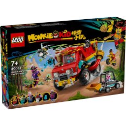 LEGO Monkie Kid Camionul electric al echipei, set 80055 cu 712 piese
