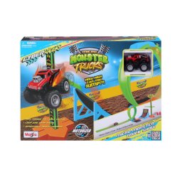 Set circuit Maisto Cyber Racers Micro Monster Truck Show