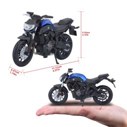 Motocicleta Maisto Yamaha MT-07 metalica, editie speciala, scara 1:18