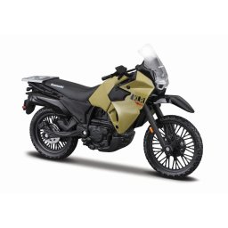 Motocicleta metalica Maisto Kawasaki KLR650, editie speciala, scara 1:18