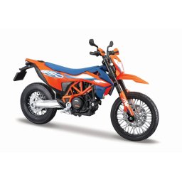 Motocicleta Maisto KTM 690 SMC portocalie, editie speciala, scara 1:18