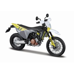Motocicleta metalica Maisto Husqvarna 701, editie speciala, scara 1:18